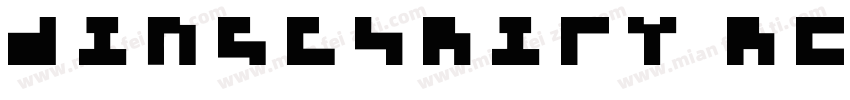 DINSchrift Regular 3字体转换